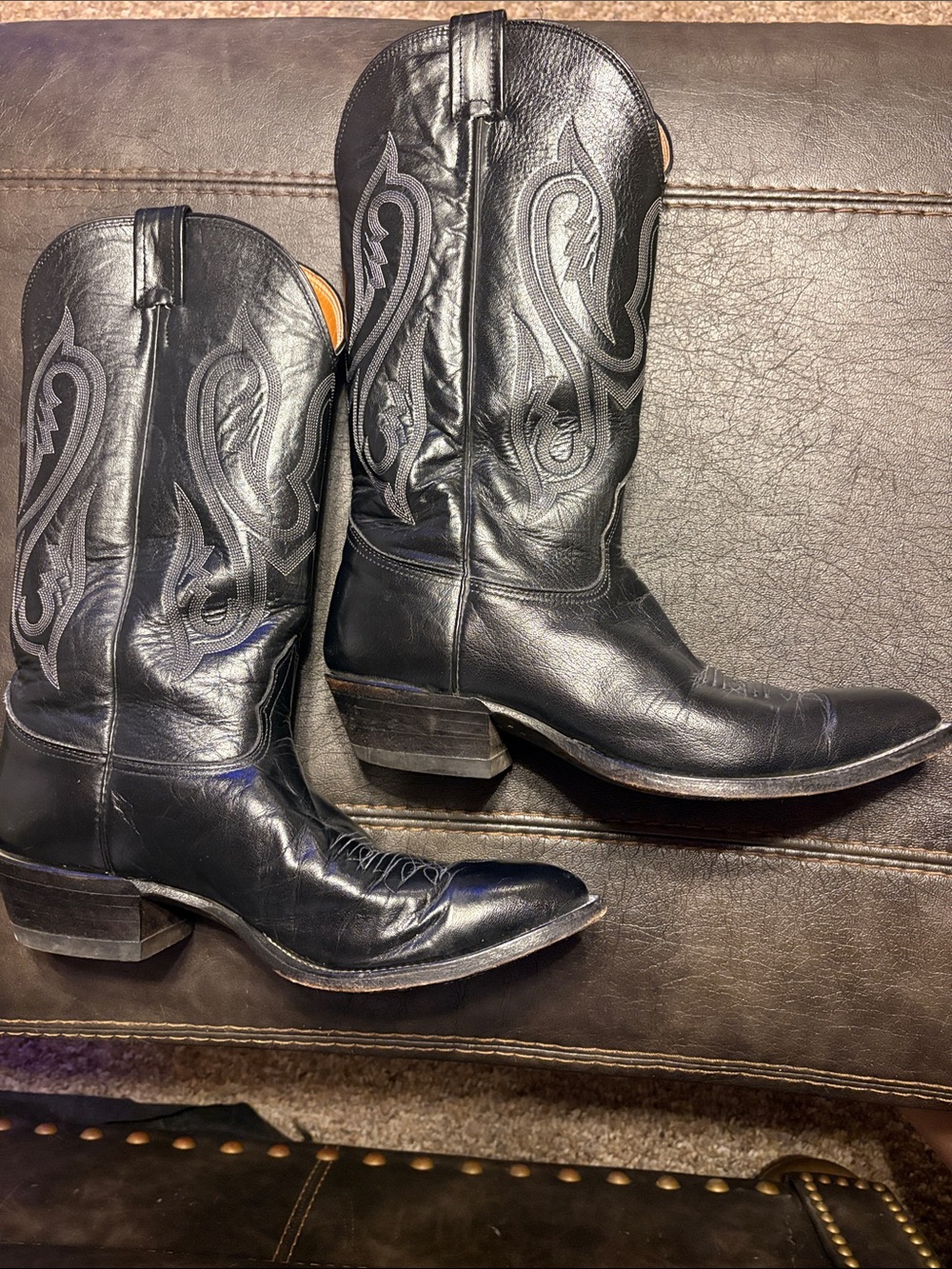 Nocona black boots size 11 D